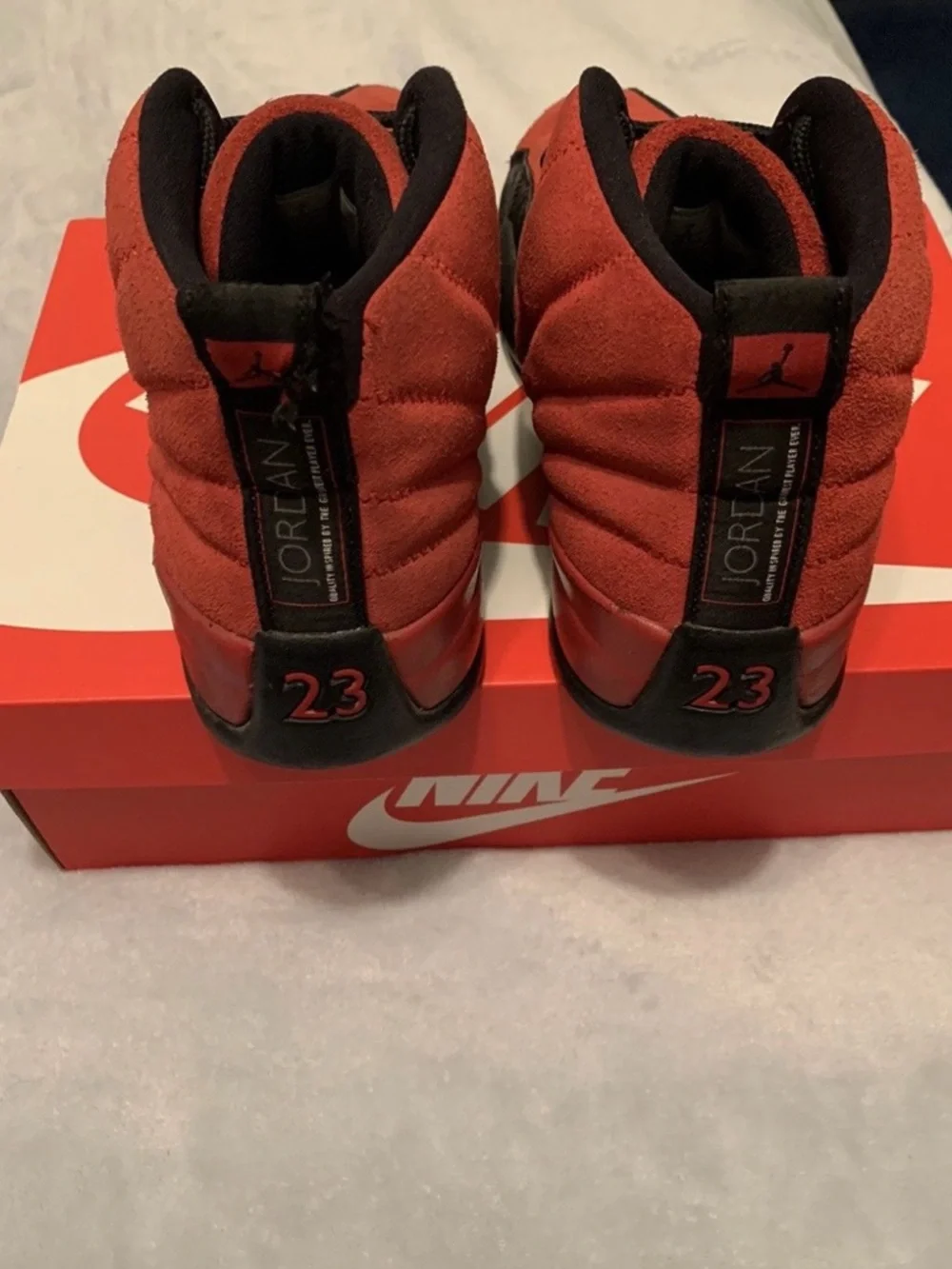 Jordan 12 Retro Reverse Flu Game 2020  Size 9